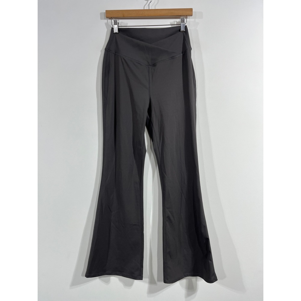 Halara Crossover Athleisure Sporty High Waisted Flare Yoga Pants Women Large Gym